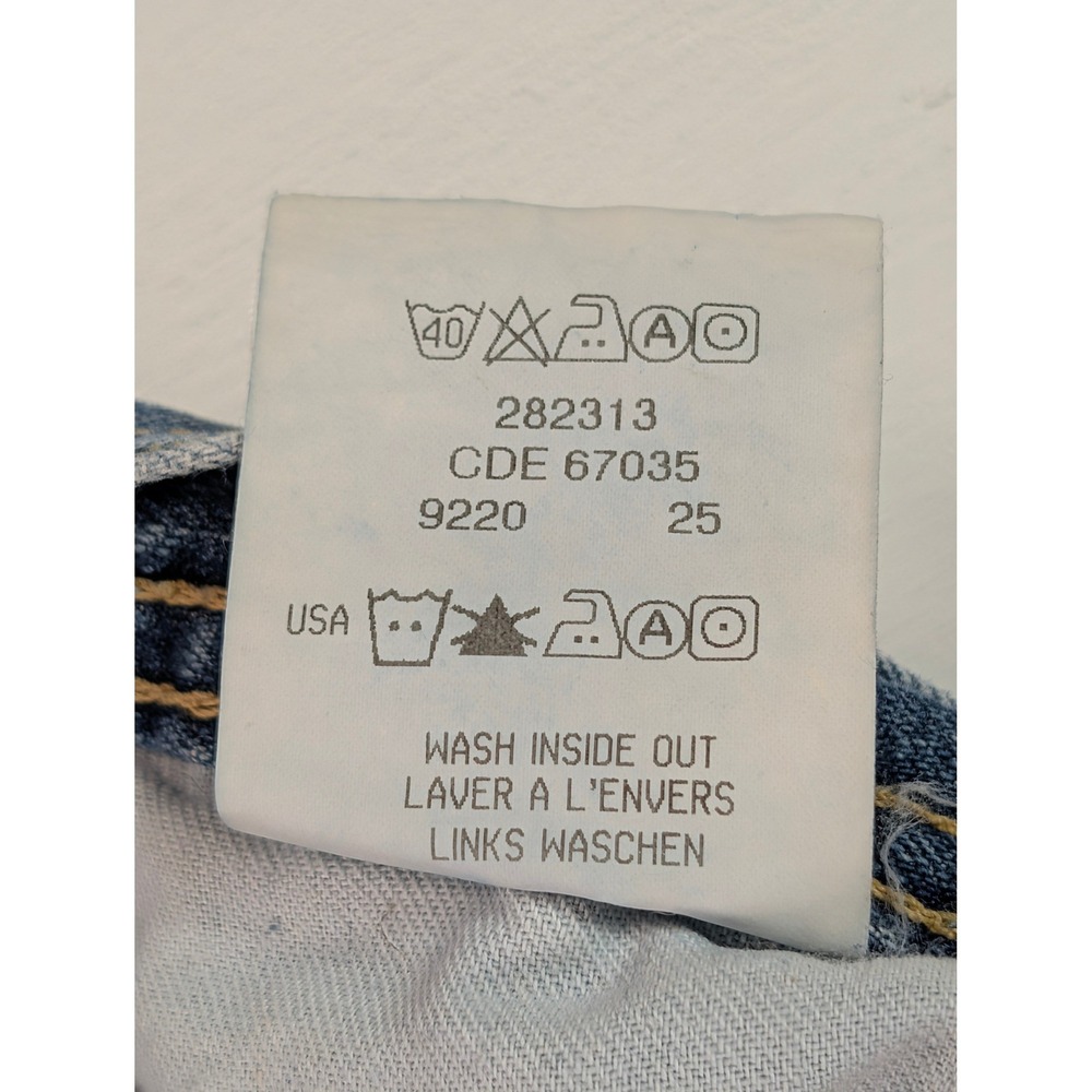 G-Star Raw Denim Shortcut Comwood Jeans Blue Flared Leg Mens 30x32 Y2K - Picture 12 of 13